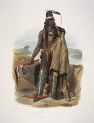 Abdih-Hiddisch. En Minatarre-høvding